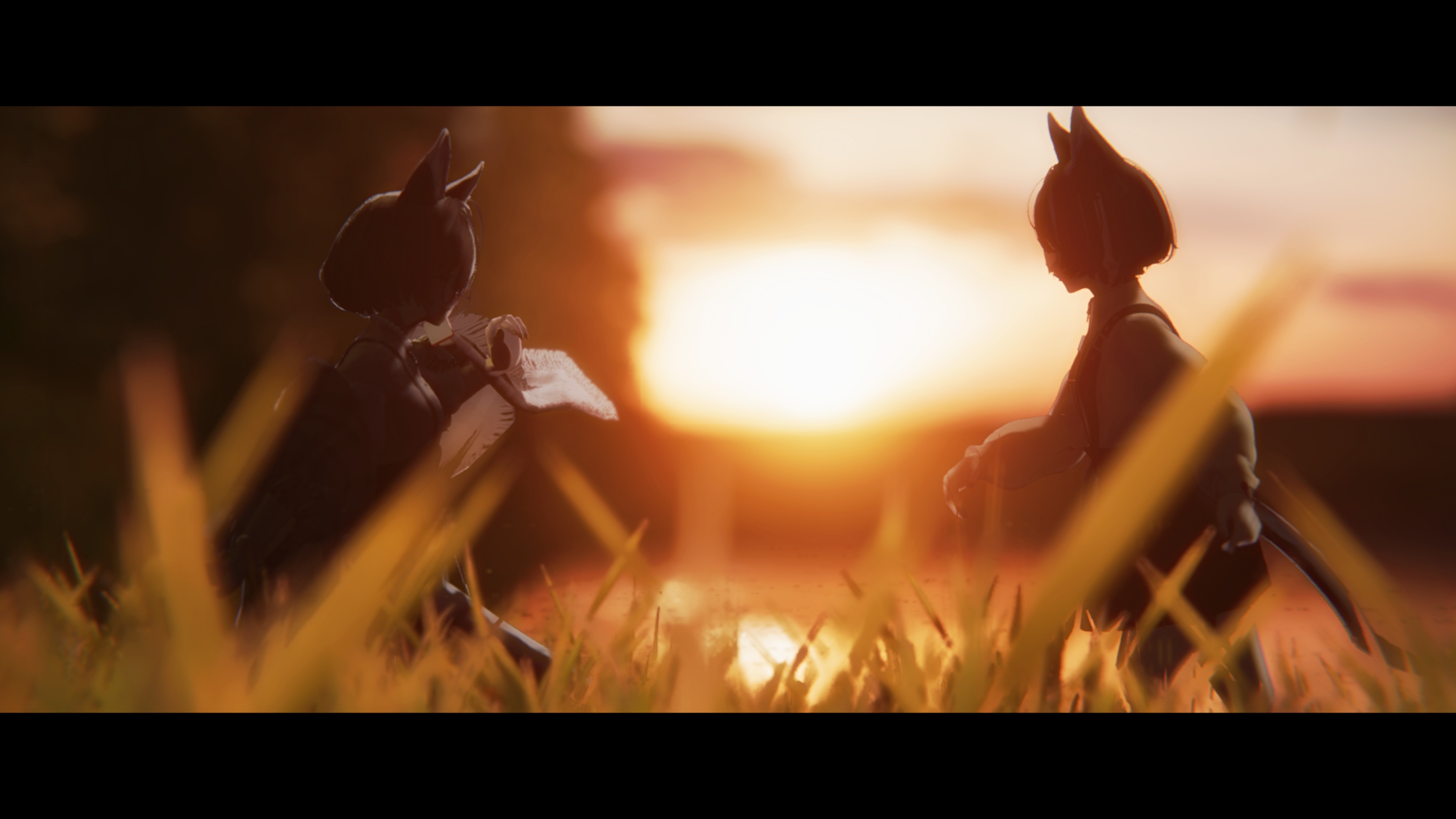 あの時、朧げに夕焼け